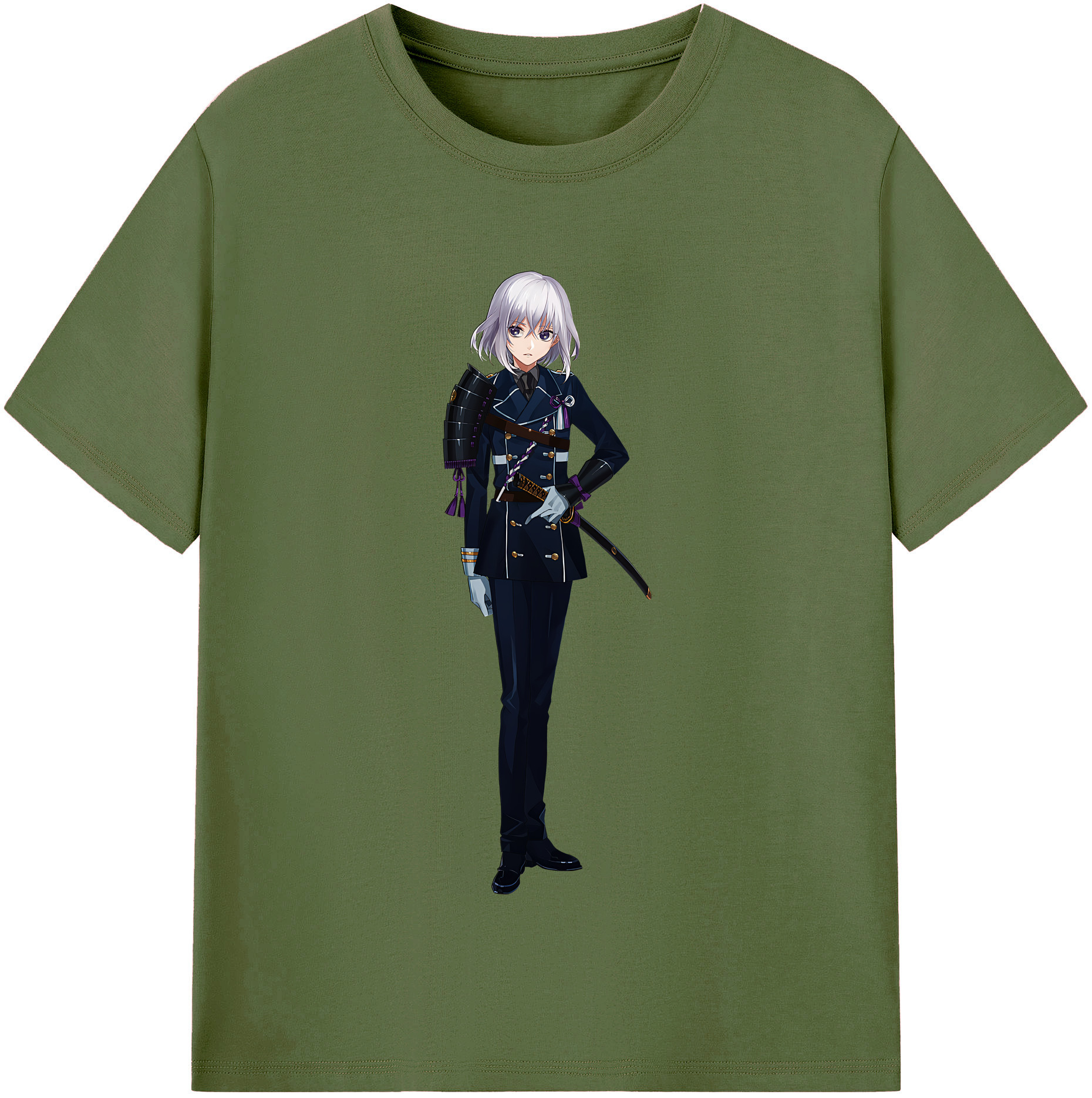 （画像用） 刀剣乱舞 Touken Ranbu 綿100％半袖Tシャツ（フロントプリント）